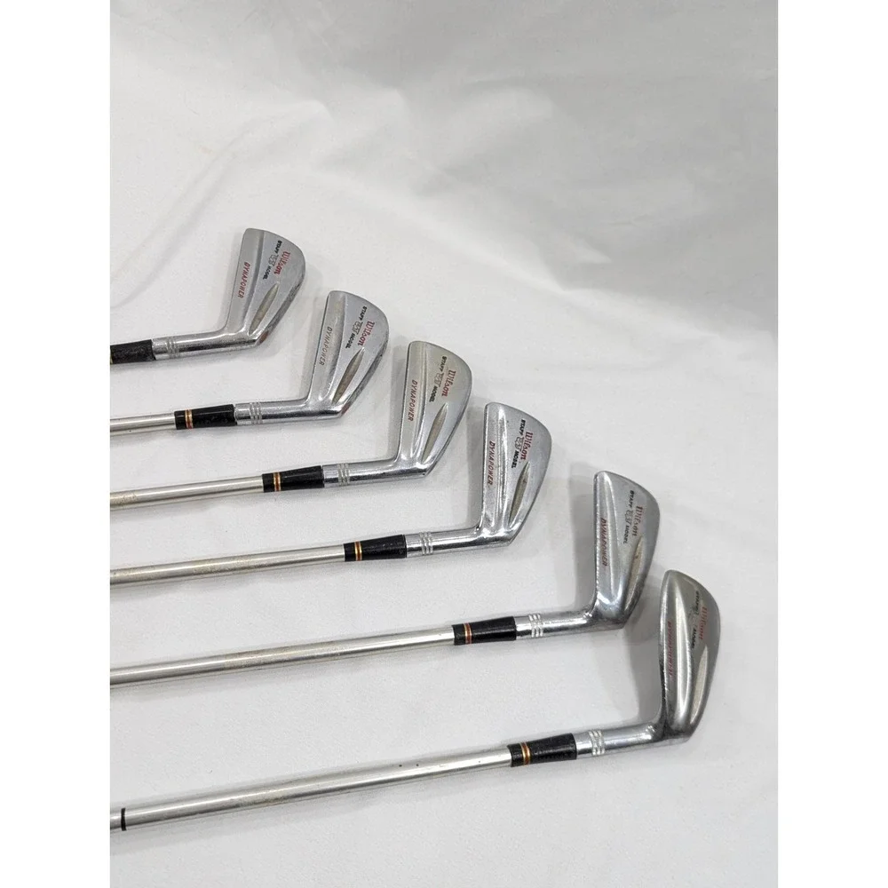 Wilson Staff Model Dynapower Fluid Feel Iron Set‎ 2,3,4,5, 7,9 Aluminum Shafts